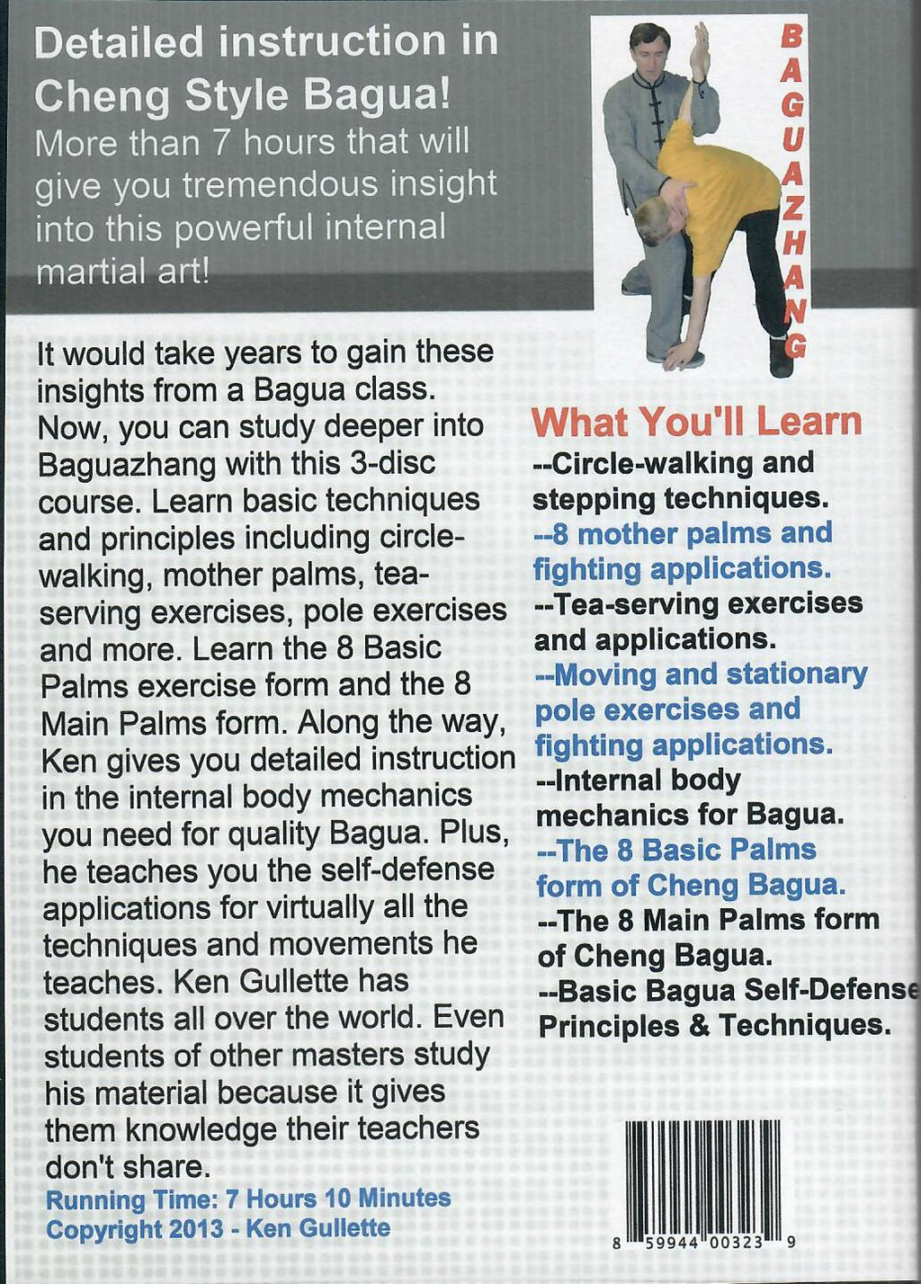 Baguazhang Beginner's Course 3-DVD Set