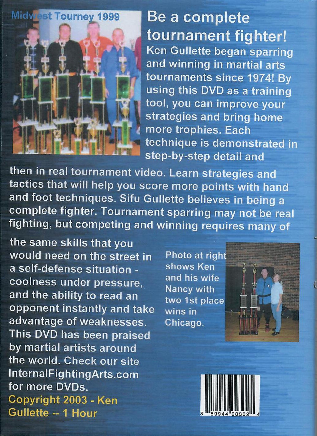 Martial Arts Tournament Point-Sparring DVD