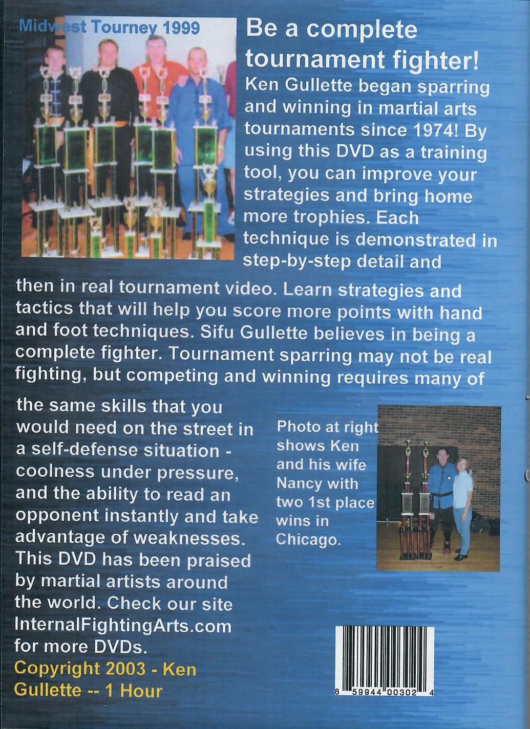 Martial Arts Tournament Point-Sparring DVD