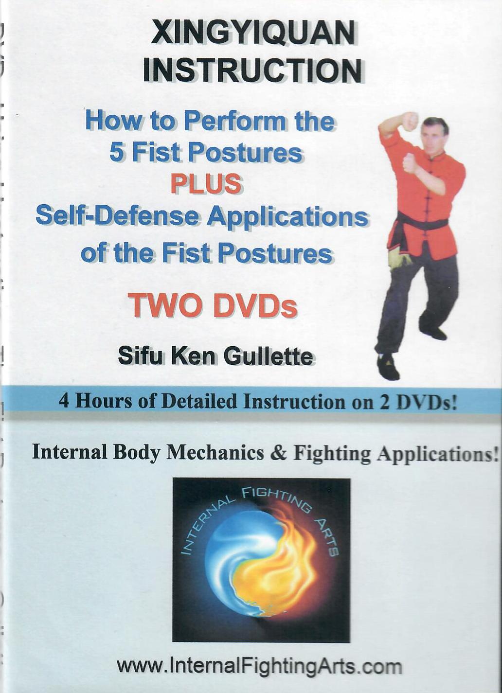 Xingyi Five Fist Postures and Fighting Applications DVD