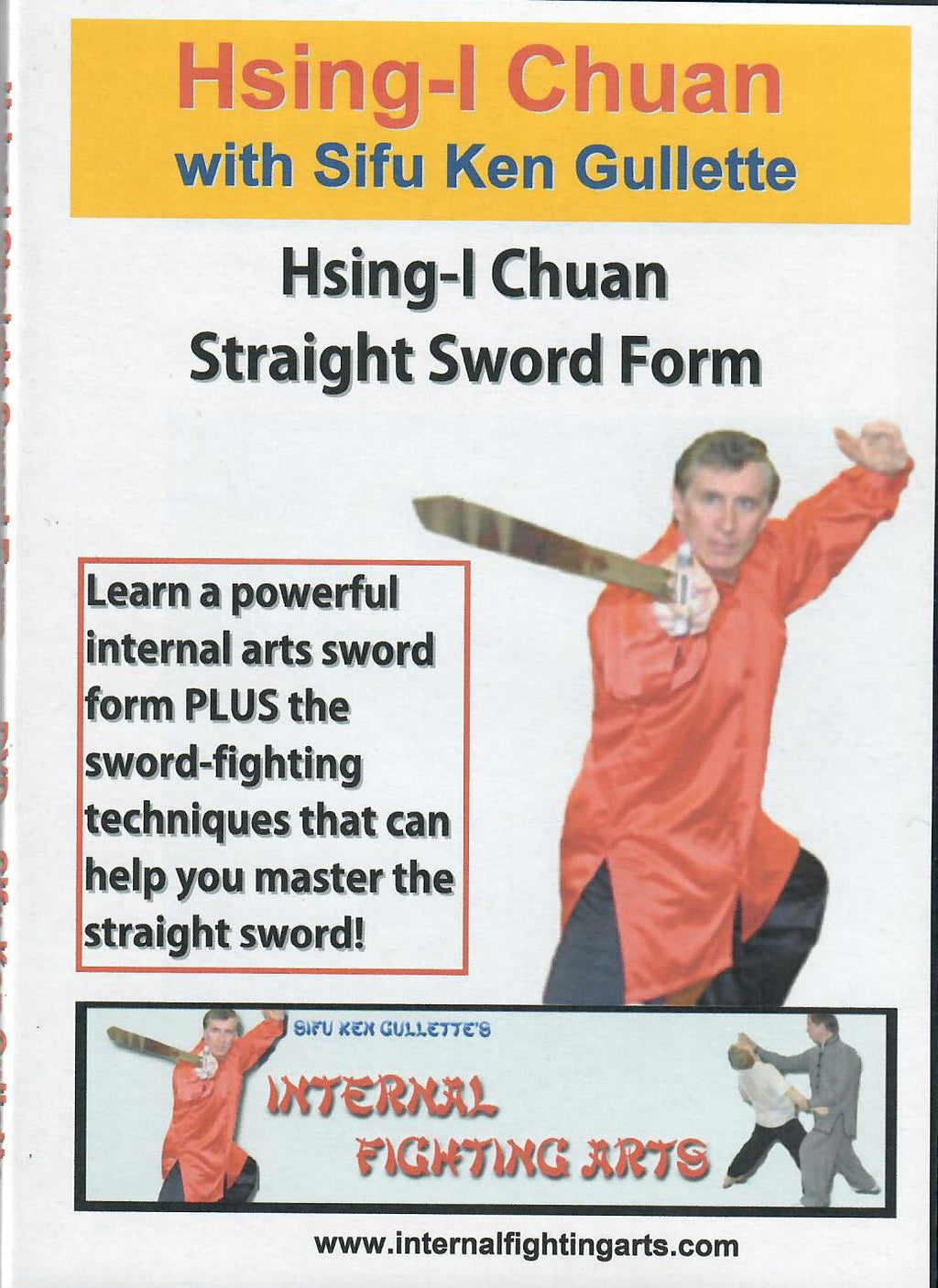 Xingyi Straight Sword Form DVD
